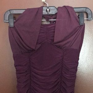 Women’s Maroon Party Dress